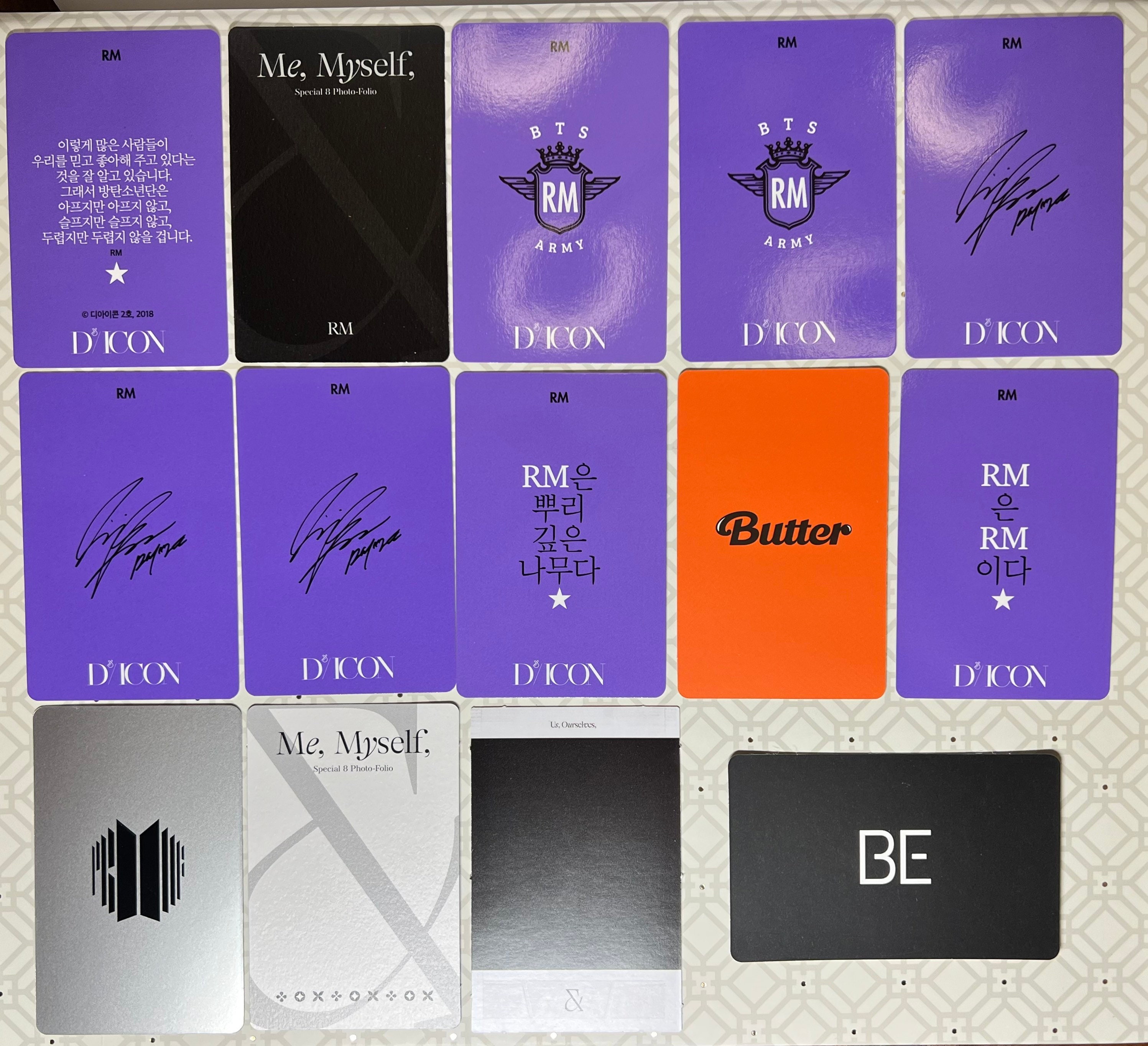 Official BTS RM Kim Namjoon Photocards - Etsy