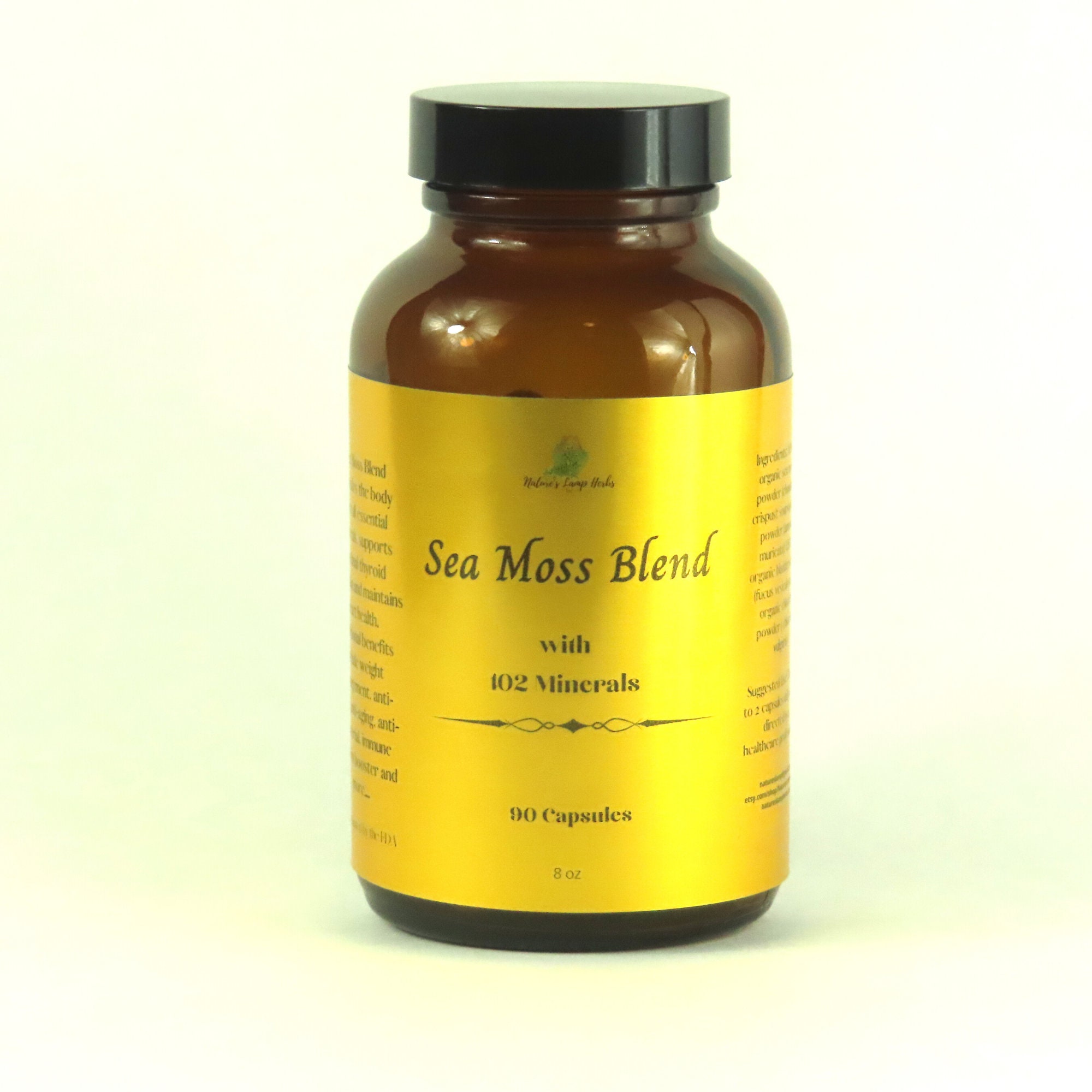 Sea Moss Blend 102 Minerals Etsy