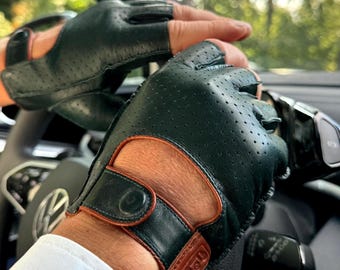 Irish Green Driving Gloves, Second-skin Italian Leather, Luxury GIFT for  Car Lovers - Etsy