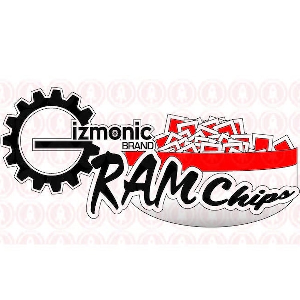 Gizmonic Brand RAM Chips MST3K PNG SVG Cricut