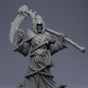 Soul Reaper Miniature | Tabletop RPG Miniature | Creature Armory | Roleplaying 3D Printed Fantasy Mini