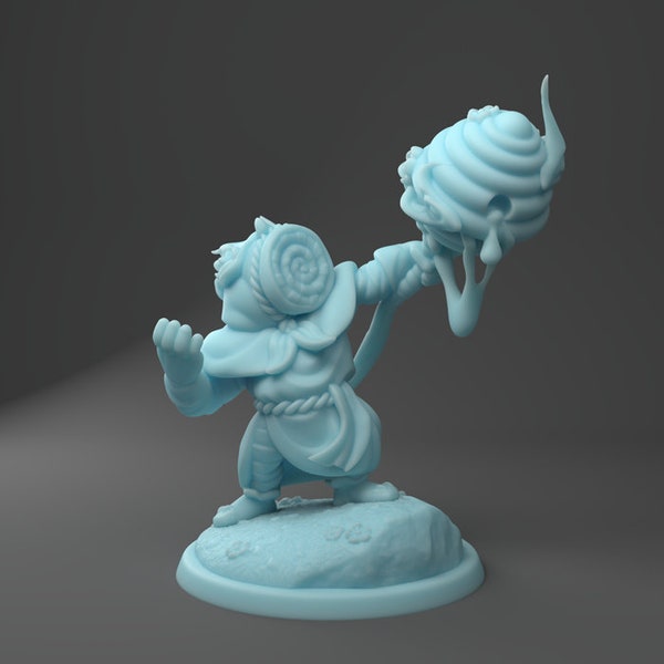 Apiculteur Druide Miniature, M. BEES | Miniatures de déesse jumelle | | miniatures RPG sur table Jeu de rôle 3D Imprimé Fantasy Mini