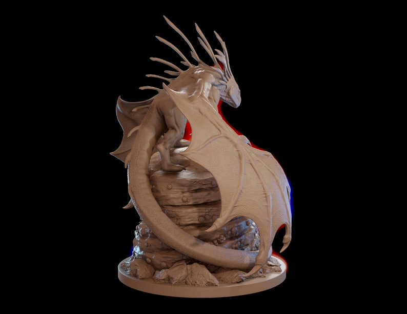 Coastal Quillback Tabletop RPG Miniature Dragon Trappers Lodge