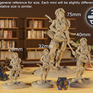 Oriental Dragon Miniature | Tabletop RPG Miniature | Rescale Miniature | Roleplaying 3D Printed Fantasy Mini image 5