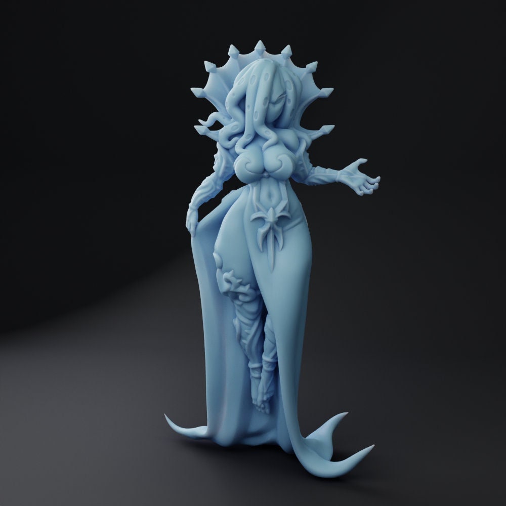 Female Illithid Miniature Twin Goddess Miniatures Tabletop RPG Miniature  Roleplaying 3D Printed Fantasy Mini - Etsy