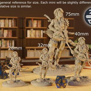 Infected Dryad Miniature | Tabletop RPG Miniature | White Werewolf Tavern | Roleplaying 3D Printed Fantasy Mini image 8