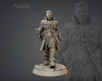 Bandits Miniature | Tabletop RPG Miniature | Galaad Miniatures | Roleplaying 3D Printed Fantasy Mini