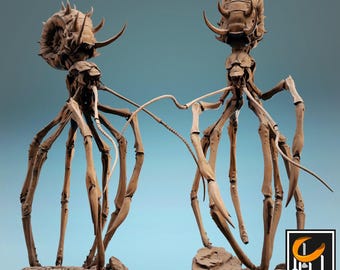 Crab Wader Miniature | Tabletop RPG Miniature | Rescale Miniature | Roleplaying 3D Printed Fantasy Mini