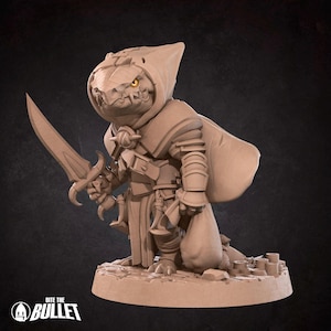 Kobold Rogue Miniature | Tabletop RPG Miniature | Bite the Bullet | Roleplaying 3D Printed Fantasy Mini