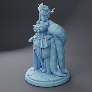 Saloon Succubus Miniature | Twin Goddess Miniatures | Tabletop RPG Miniature | Roleplaying 3D Printed Fantasy Mini