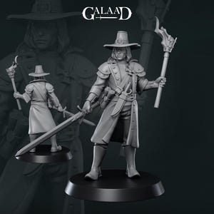 Guard Miniature | Tabletop RPG Miniature | Galaad Miniatures | Roleplaying 3D Printed Fantasy Mini