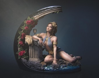 Summer Diorama Miniature | Tabletop RPG Miniature | Nerikson | Roleplaying 3D Printed Fantasy Mini