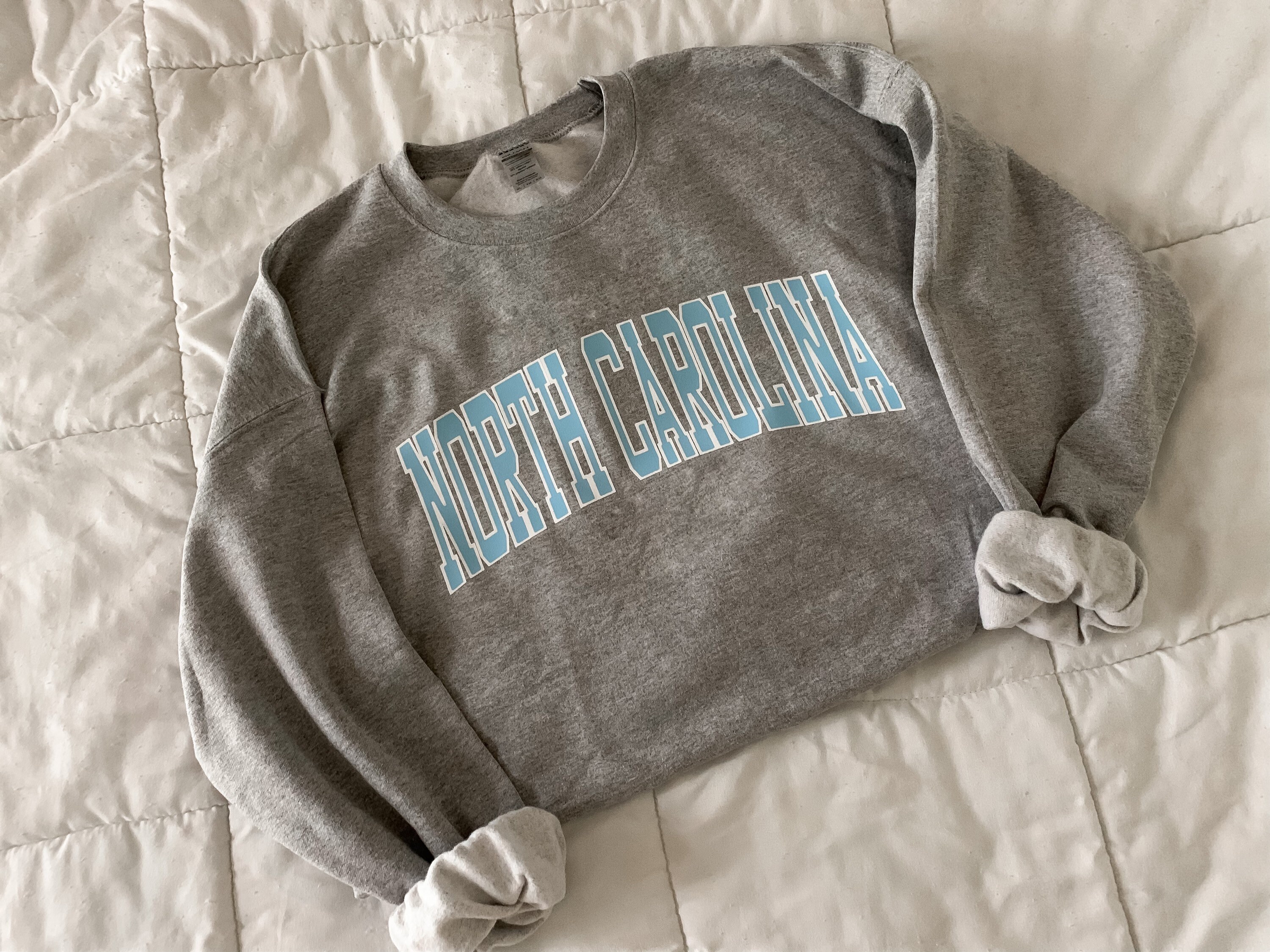 Custom College Crewneck Sweatshirt - Etsy