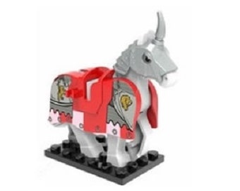 NEW LEGO SKELETON on a SKELETAL HORSE minifig lot headless horseman grim reaper