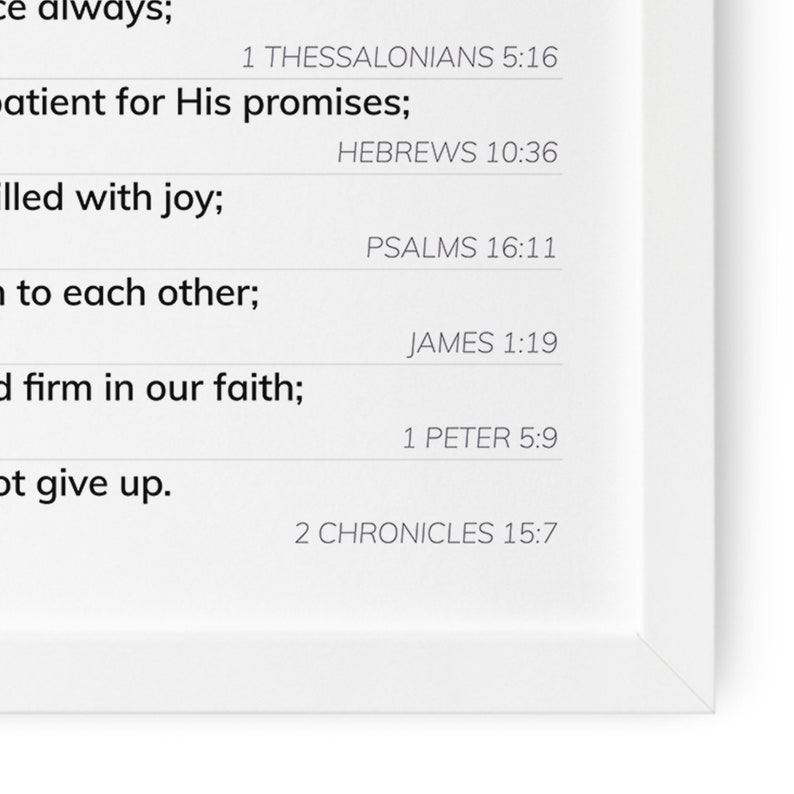 Custom Family Rules Christian Printable, Bible Verse House Rules Sign