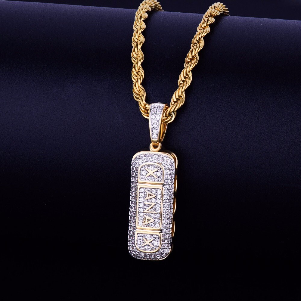 Cubic Zirconia Hip Hop Jewelry Icy 
