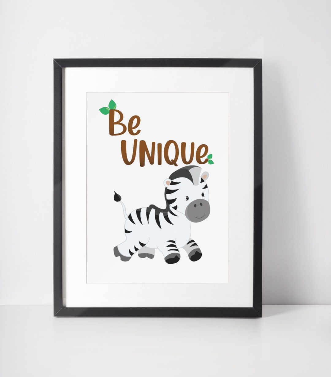Zebra Nursery Decor Safari Animal Nursery Decor Kids Wall Etsy