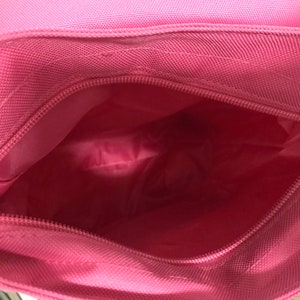 Children's backpack, kindergarten backpack, daycare backpack, personalized, pink, girl, rainbow image 4