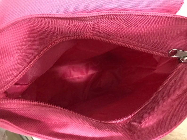 Children's backpack, kindergarten backpack, daycare backpack, personalized, pink, girl, rainbow image 4