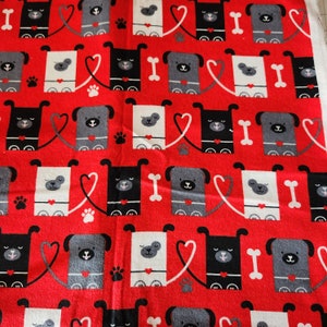 Dog Flannel for JoAnn Fabric and Crafts