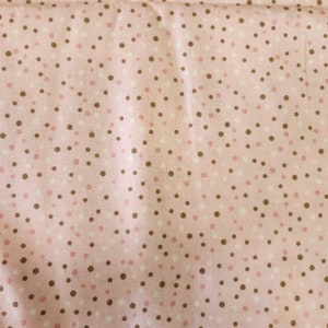 Polka Dots Flannel for JoAnn Fabric and Crafts
