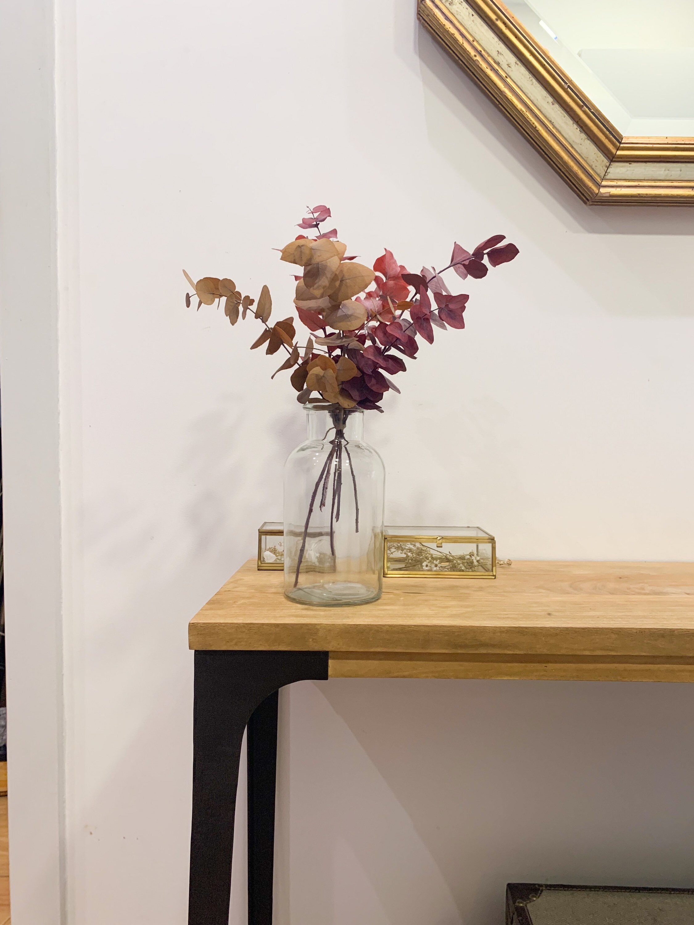 Bouquet d'eucalyptus Rouge Stabilisé