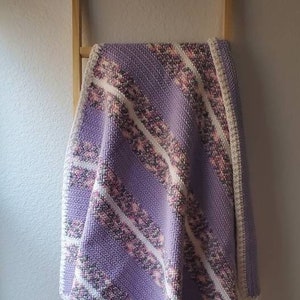 Crochet Baby Blanket, Handmade Blanket, Car Seat Blanket, Stroller Blanket, Baby Blanket