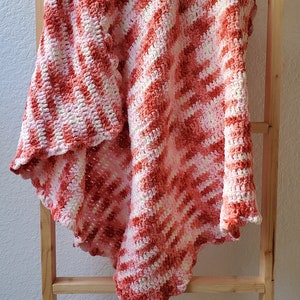 Crochet Baby Blanket, Car Seat Blanket, Stroller Blanket, Handmade Blanket