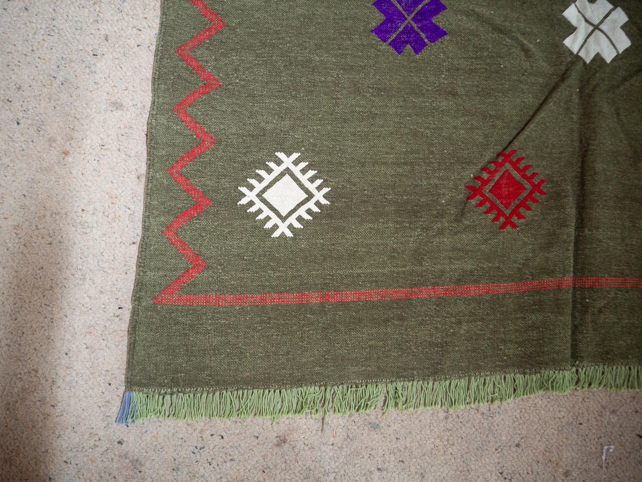 Large butter Authentic Beautiful Original Wool Handmade Rug Etsy