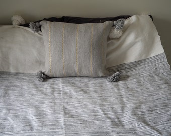 Moroccan silk cactus cushion, unstuffed Moroccan sabra cushion, Sabra Pillow unstuffed/handwoven cactus cushion