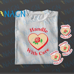 La Rosa Handle with Care SVG PNG FILES