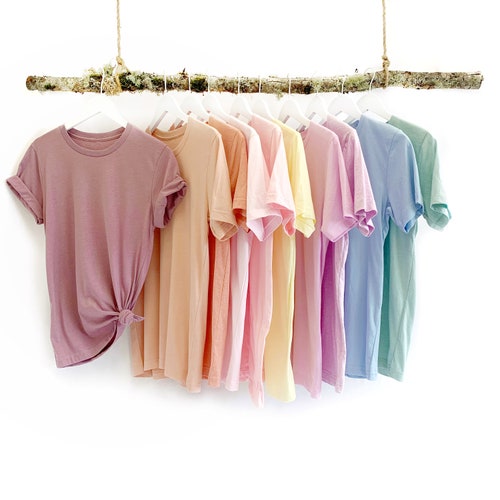 Bella Canvas Plain Unisex Crewneck Shirts Sublimation Shirts Etsy