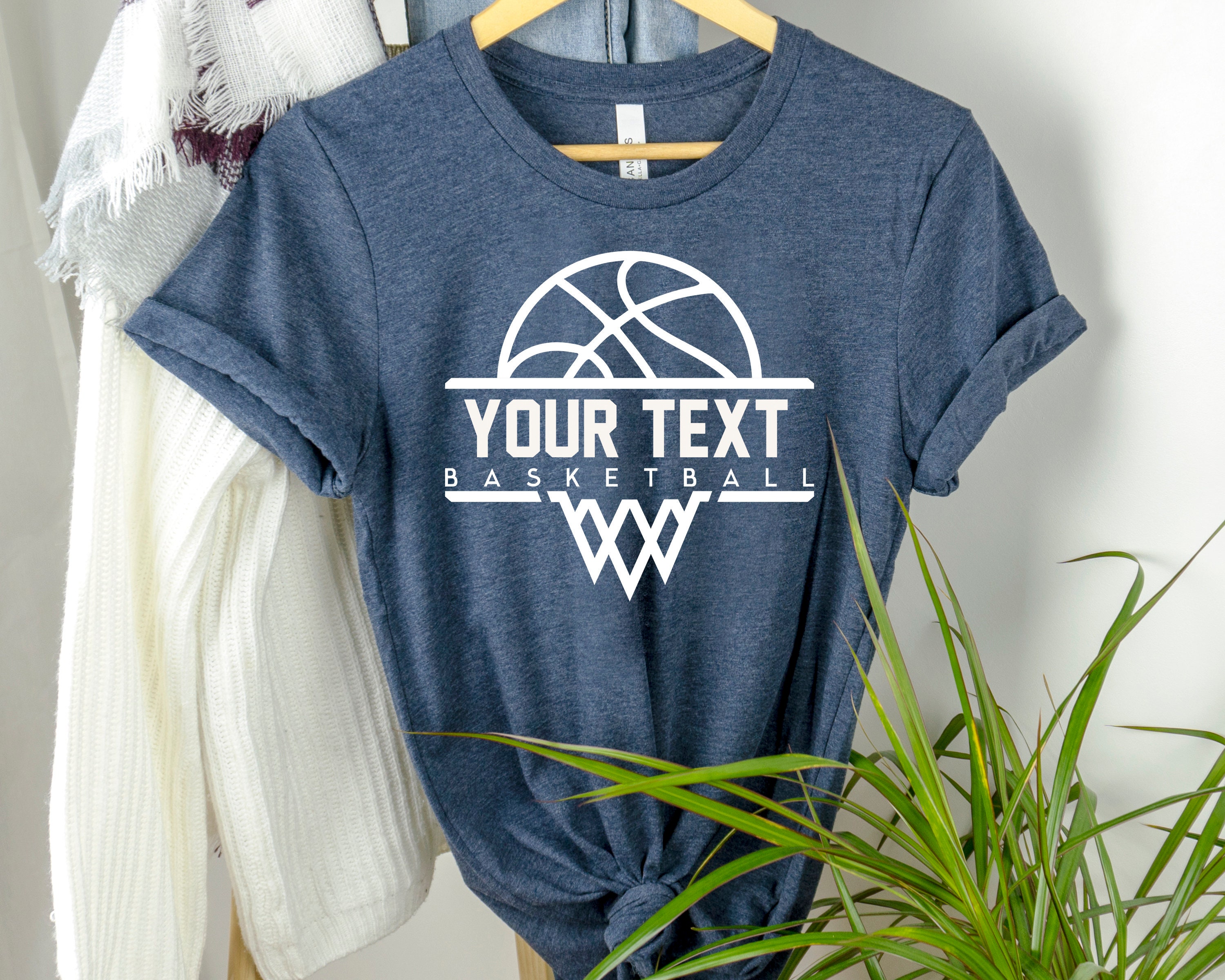 Custom Basketball Shirt Your Name Shirt Your Team Shirt Etsy