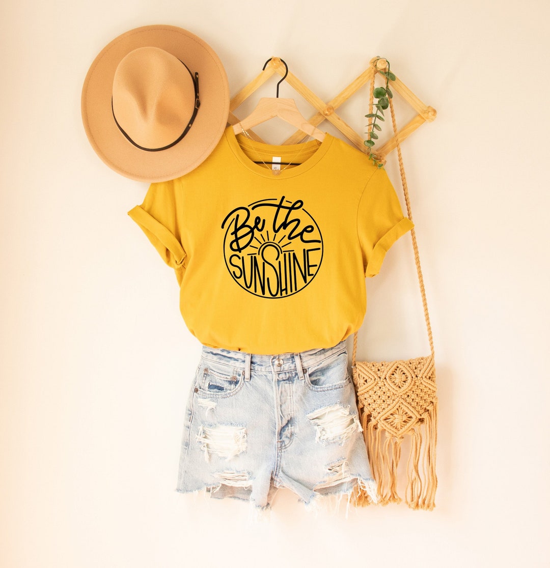 Be the Sunshine Shirts, Boho Shirts, Beach Shirts, Summer Shirt, Birthday Gift, Girl Friends, Shirt for Women, Mother's Day Shirt for Mother - Etsy