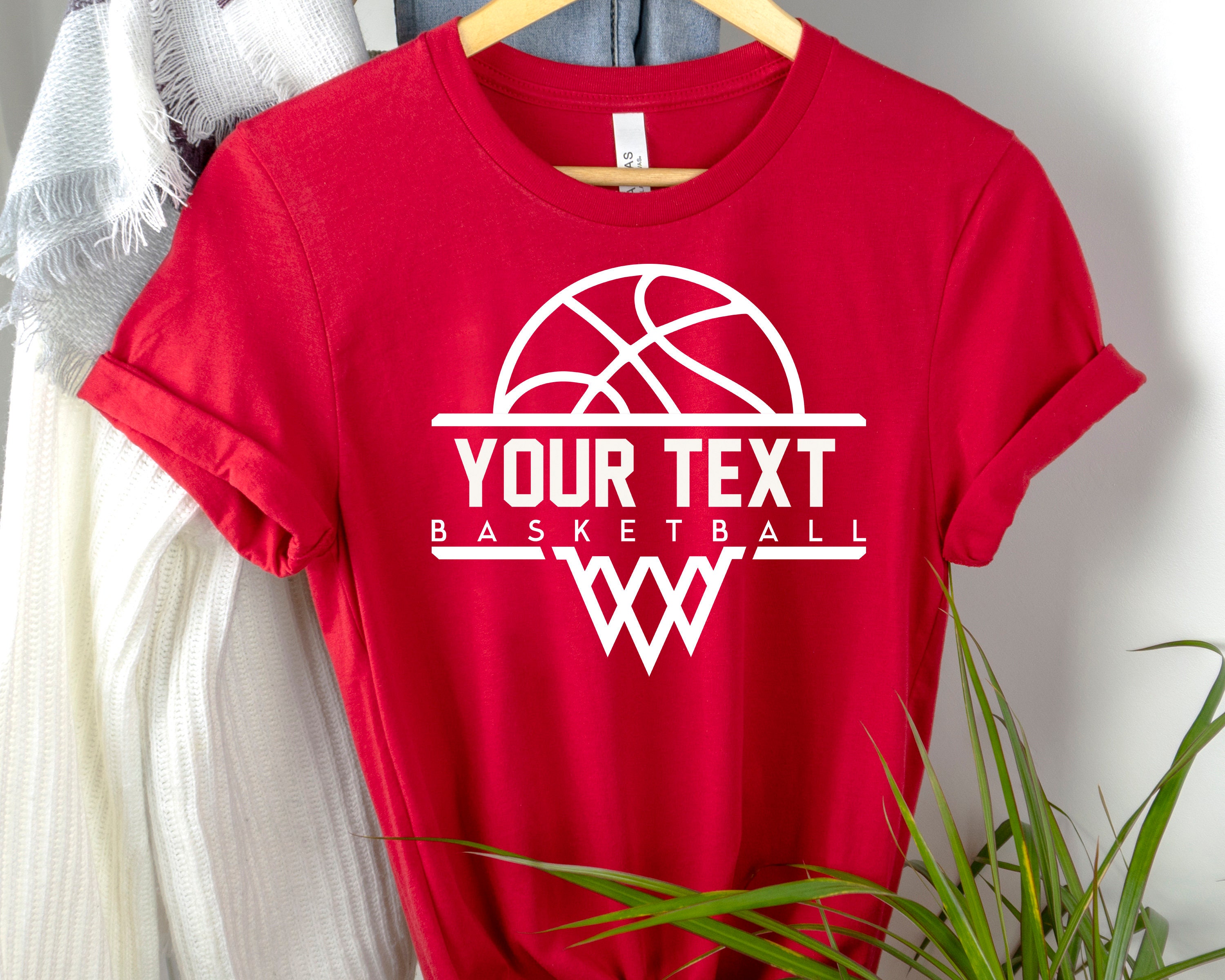 Custom Basketball Shirt Your Name Shirt Your Team Shirt Etsy