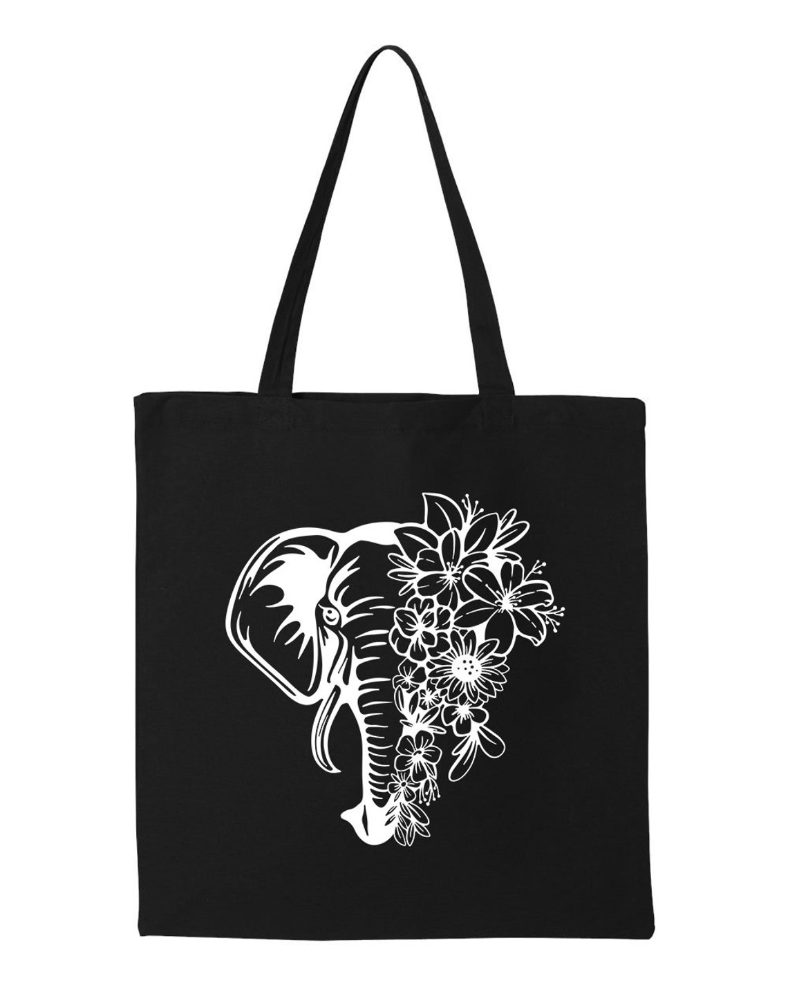 Damen-Rucksack Im Boho-Stil – Elephant Canvas, Große Umhängetasche Mit Mehreren Fächern