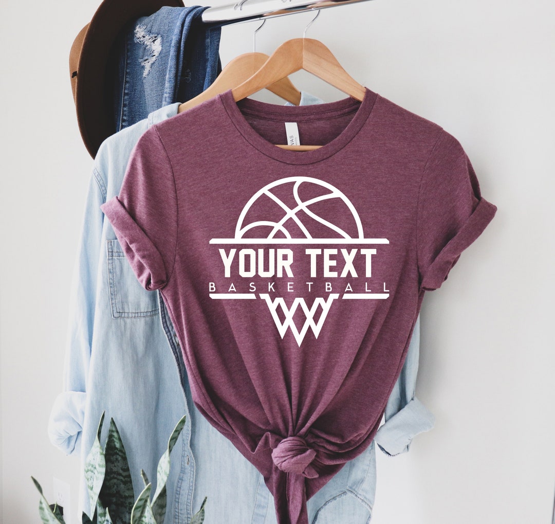 Custom Basketball Shirt, Your Name Shirt, Your Team Shirt, Personalized