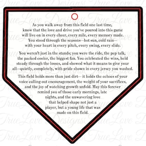 Personalized Sports Mom Senior Gift Tag, Printed Home Plate Tag, Senior Sports Mom Gift, Senior Night, Mothers Day, Softball, Baseball