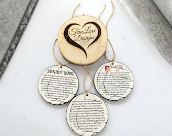 Personalized Volleyball Senior Gift Dir Jar Tag, Gift Tag, Senior Gift, Volleyball Team Gift, Senior Night, Team Gift, Coach Gift