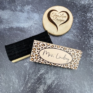 Personalized Whiteboard Chalkboard Eraser, Leopard, Back to School Teacher Gift, Teacher Appreciation, Teacher Eraser, Gift for Teacher