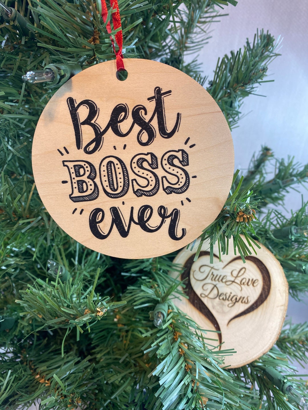 Boss Christmas Ornament 
