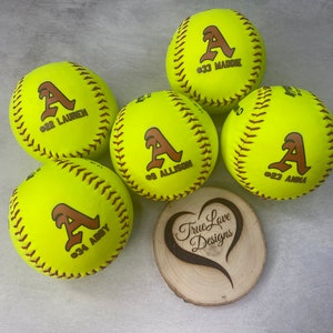Personalized Softball, Team Awards, Coaches Gift, Softball Gift, Girls Softball, Softball Coach Gift, Team Gift, Softball Senior Night