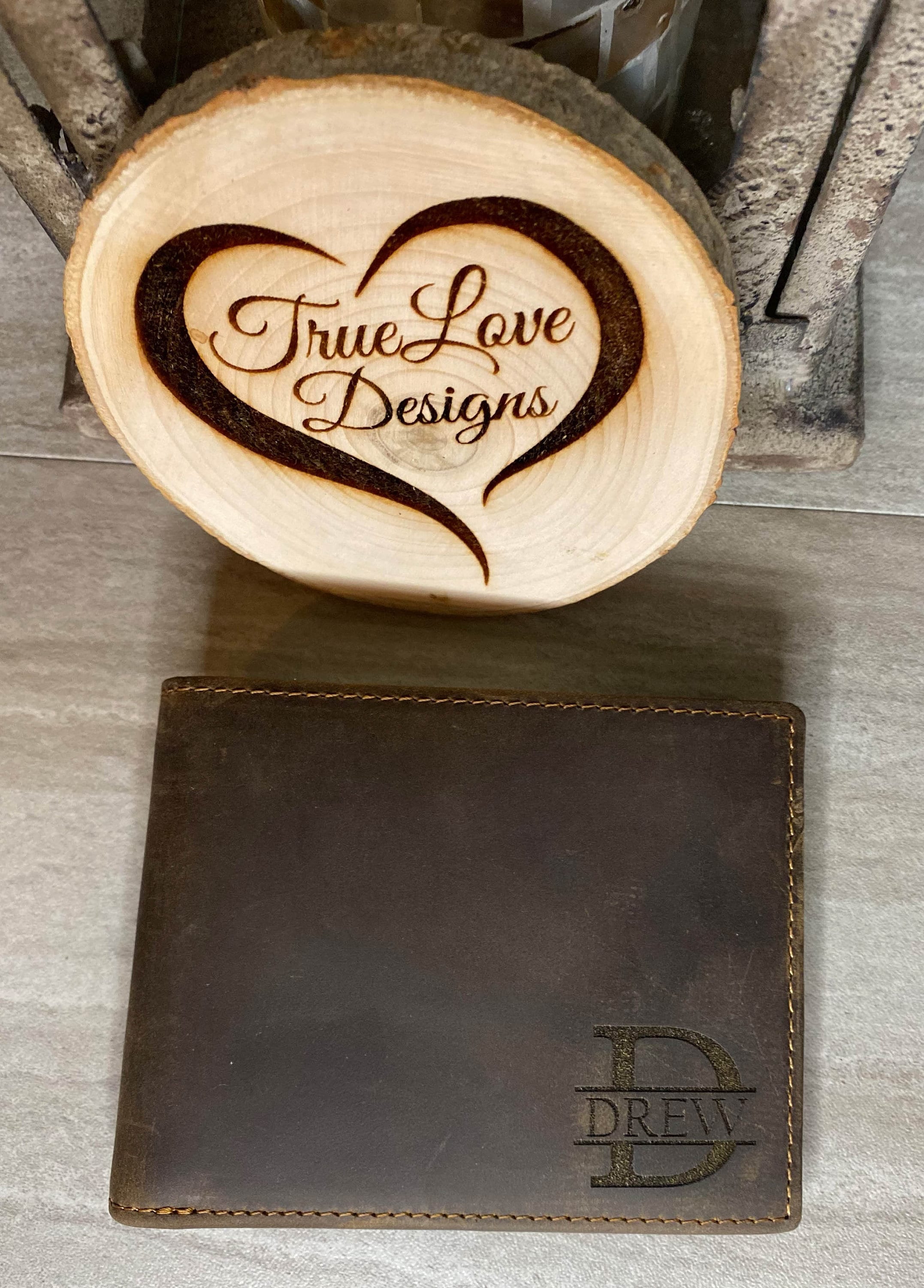 Groomsmen Gifts Personalized Mens Wallet RFID Leather Wallet Monogram –  UrWeddingGifts