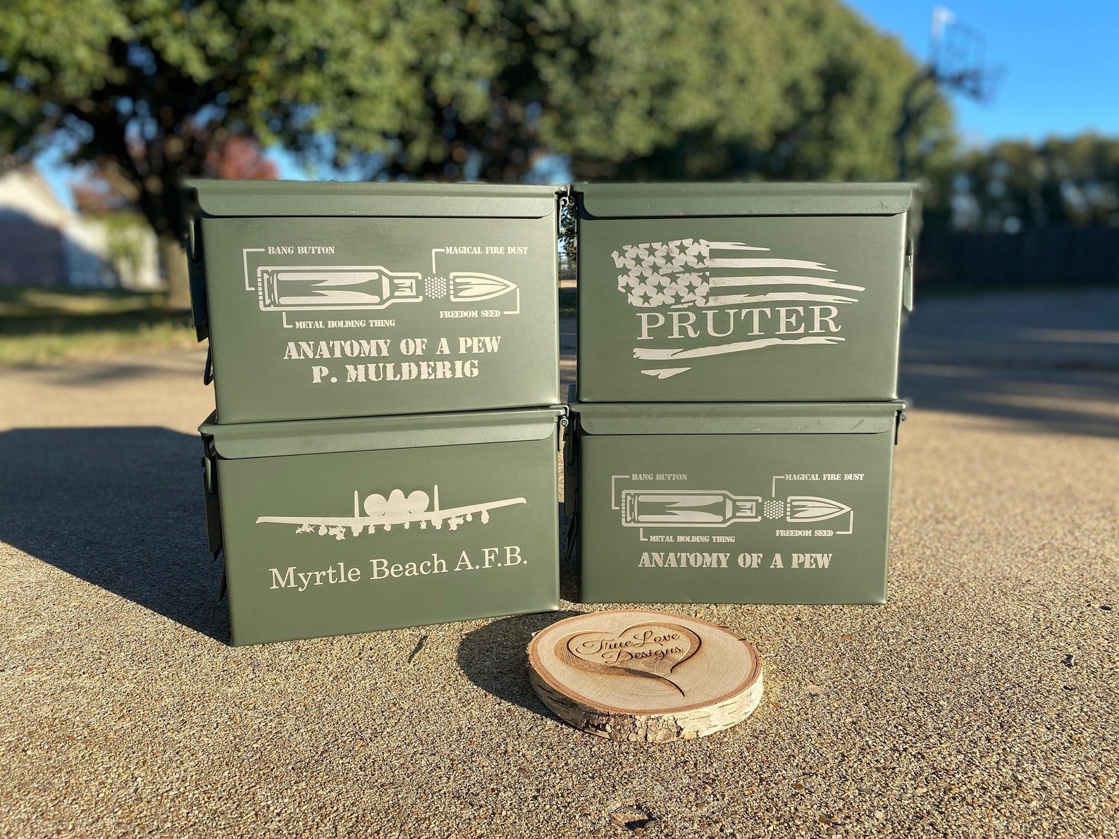 Personalized Engraved Hunting Ammo Box Ammo Can Ammo Storage Etsy