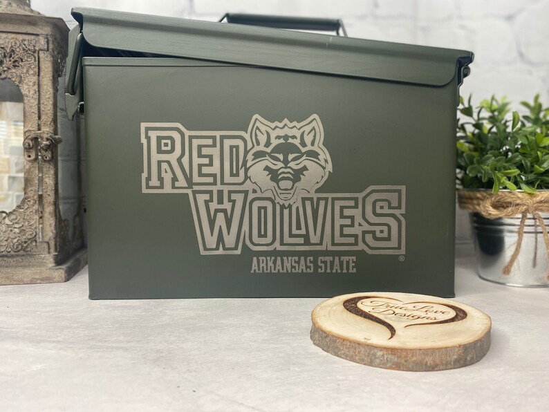 Personalized Engraved Hunting Ammo Box Ammo Can Ammo Storage Etsy