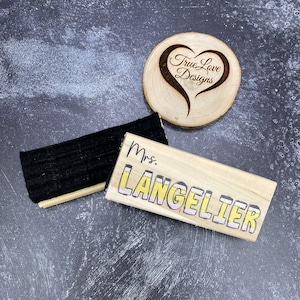 Personalized Whiteboard Chalkboard Eraser, Pencil, Back to School Teacher Gift, Teacher Appreciation, Teacher Eraser, Gift for Teacher