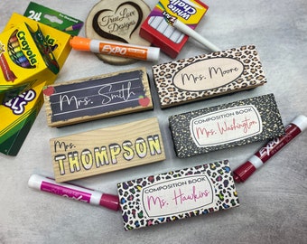 Leraar gum-wit bord gum-schoolbord gum-leraar benodigdheden & cadeau-gepersonaliseerd-professioneel gedrukt-leraar waardering