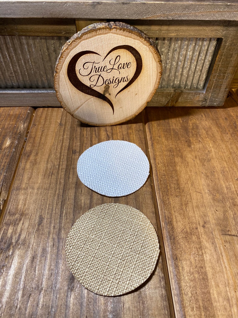 BLANK Sublimation Hat Patch with adhesive backing Burlap Hat Etsy