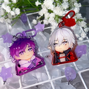 NOCTYX VTUBER CHARMS Uki Violeta and Fulgur Ovid| Nijisanji En