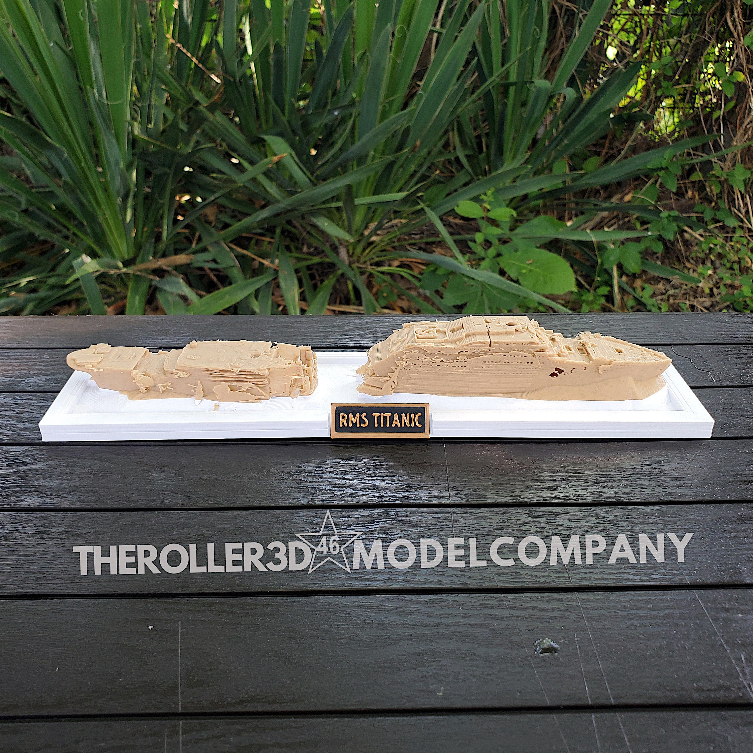 TheRoller3dによるタイタニック号沈没船ジオラマ、海底模型 - Etsy 日本